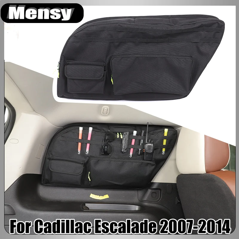 

For Cadillac Escalade 2007-2014 Car Trunk side window storage bag Multifunctional storage bag Car Accessories