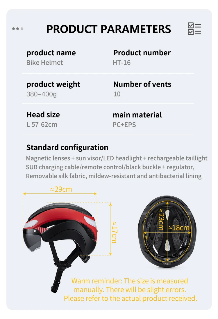 Eastinear Hochwertiger Fahrradhelm mit LED-Licht für Damen und Herren, Racing Road, intelligenter Fahrradhelm, professionelle Reitausrüstung – Detail 9