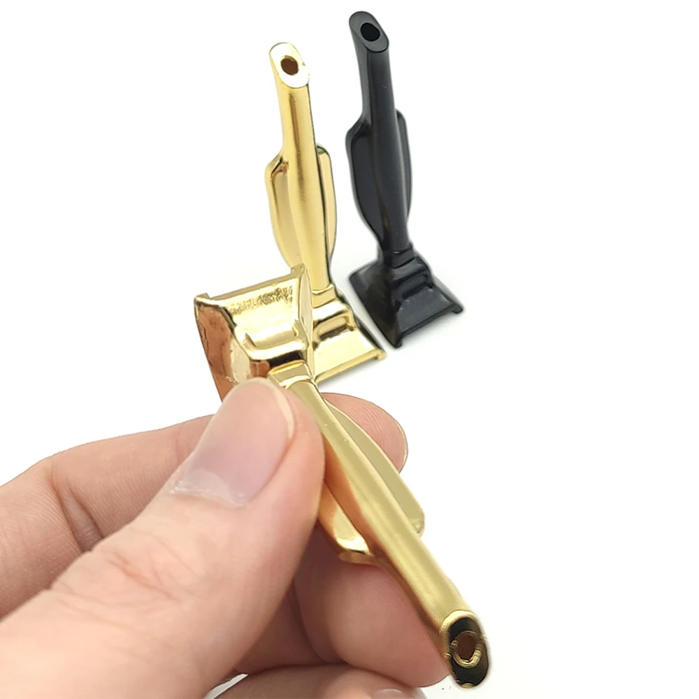 Metal Tube 3Kind Color Straw Vacuum High Quality Party Cool Gadget Tobacco Herb Smoking Accessories Bullet Dispense For Men view 2