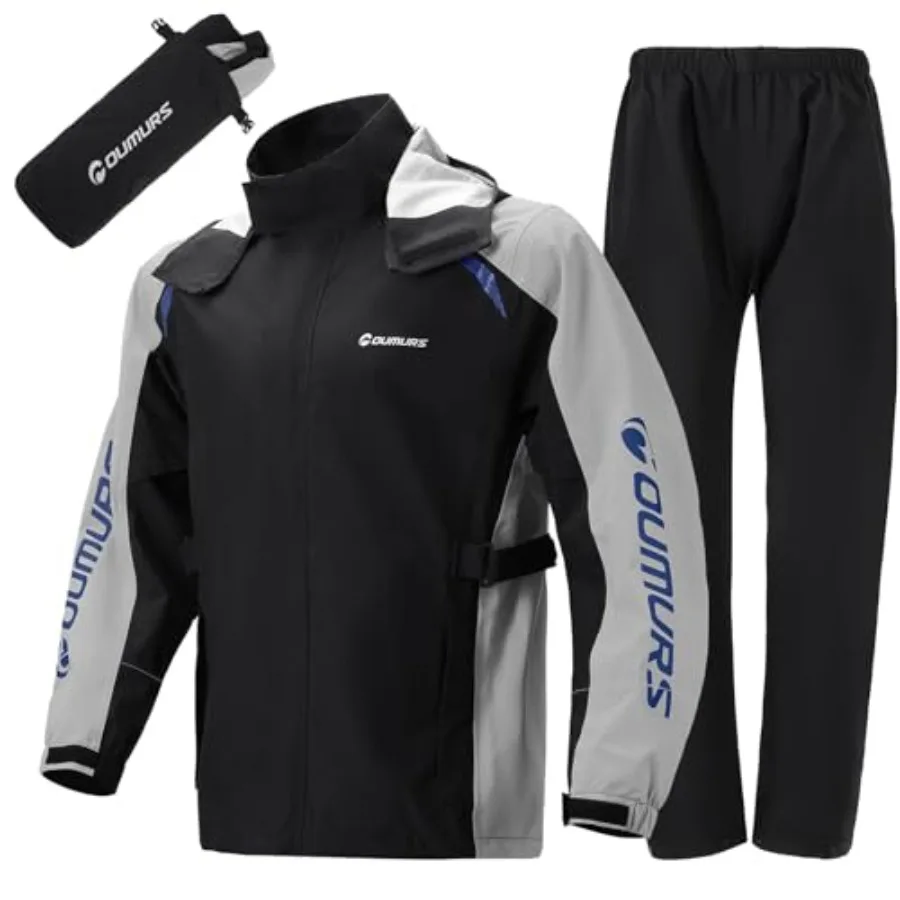

Motorcycle Rain Suit For Men and Women Waterproof Motorcycle Rain Gear Fishing Riding Golf Working Bike Hunting Camping Rain Co