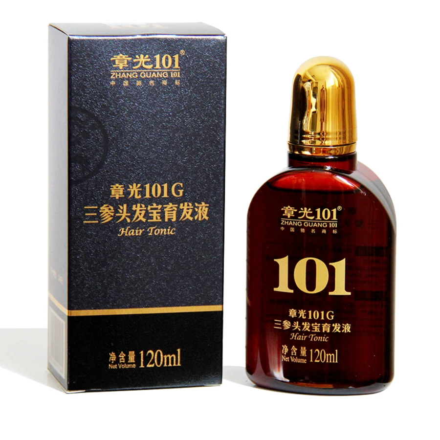 ZHANG GUANG 101G hair tonic 120ml world Famous brand Chinese medicine therapy anti hair loss powerful hair oil control product