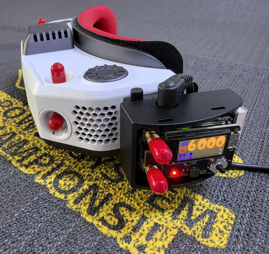 

FPV Goggles Module Dual Receiver 4.9G 5.8G 6.0G Dual VRX Compatible For DJI V1 V2 Glasses/SKYZONE/Fatshark for Racing Drone Part