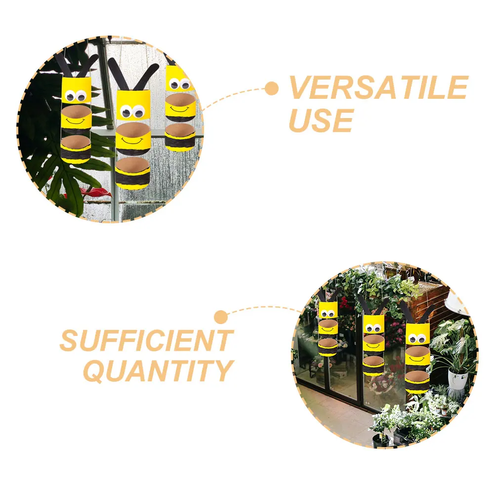 10 個の絵画紙管滑らかな円筒形のクラフト作成材料 DIY グラフィティアートプロジェクト用バルククラフト用品