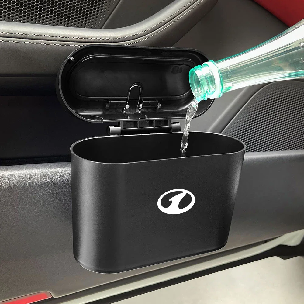 Car Hanging Trash Can For FAW V5 X80 B50 Besturn X40 T77 V2 Vita F5 V70 D60 J6 F1 V80 B70 R7 N5 N7 B30 T33 Auto Accesssories