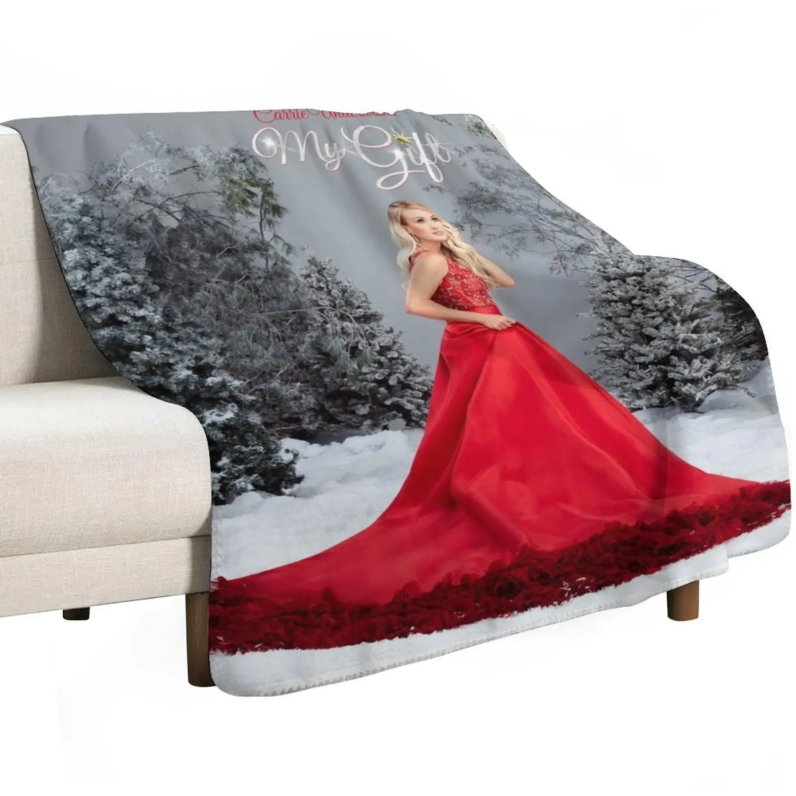Carrie Underwood My Gift Throw Blanket Decorative Throw Soft Plush Plaid Kid'S Softest Beautifuls Thins Blankets