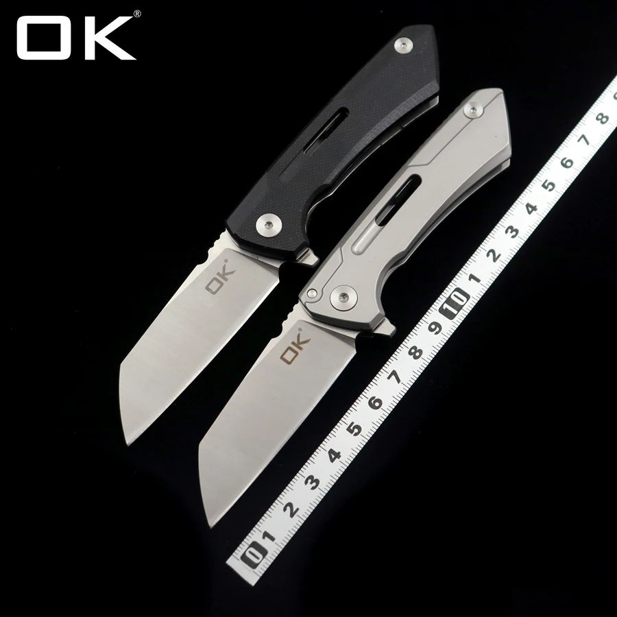 

Рукоятка OK-D1 G10, лезвие D2, подшипник, карманный тактический складной нож для кемпинга и охоты