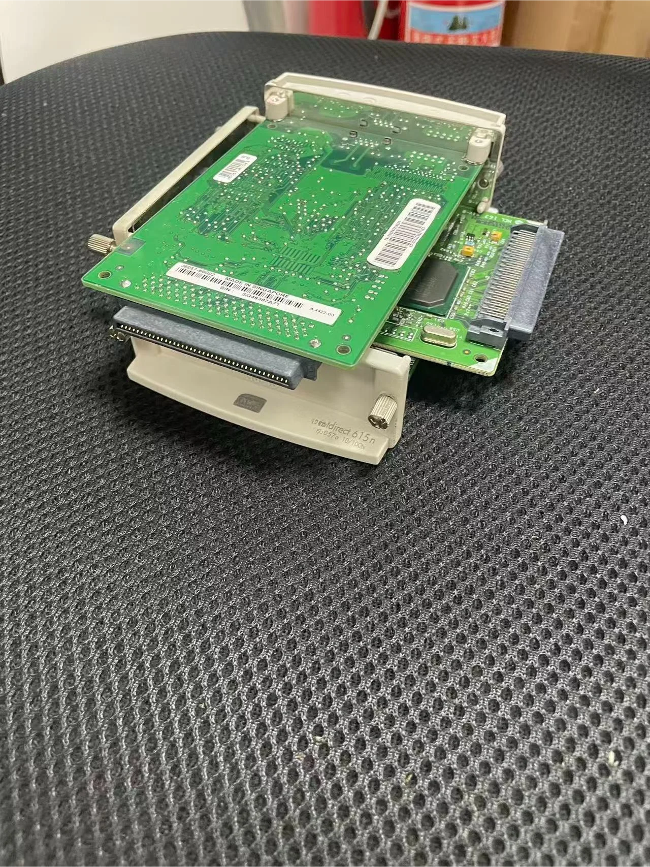 بطاقة شبكة خادم الطباعة الداخلي Ethernet J6057A 10/100tx لبطاقة شبكة HP 500 510 hp 615N وطابعة DesignJet Plotter #1