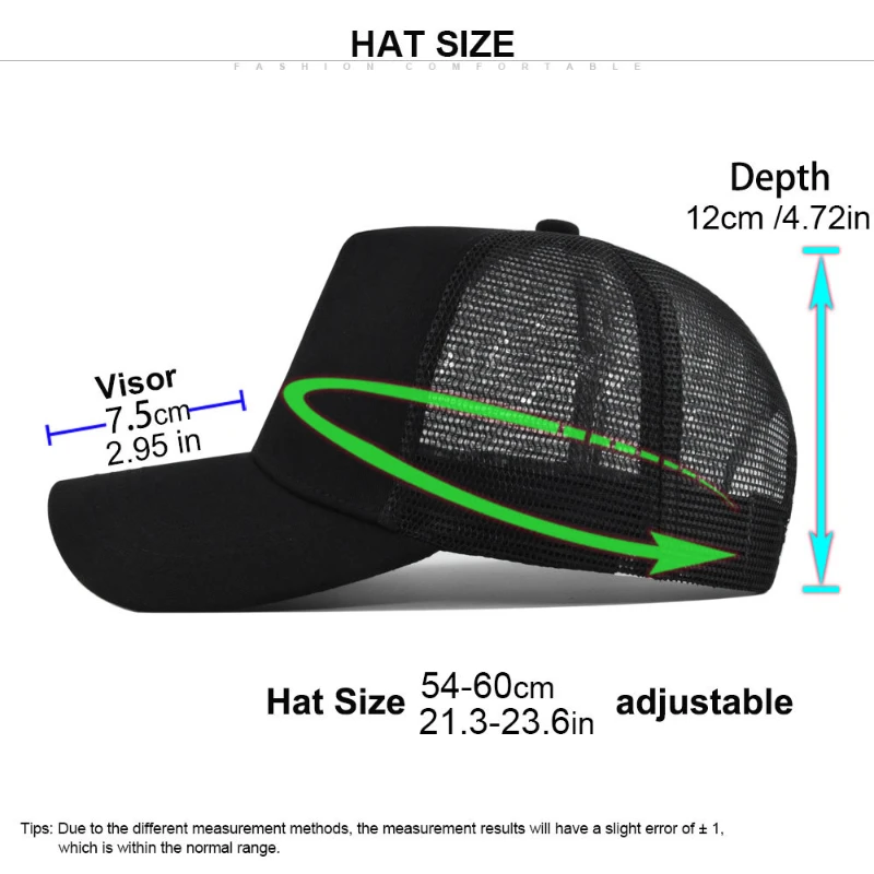 Customized Logo Hard Top 5 Pieces Mesh Baseball Cap For Men Women Advertising Cap Breathable Sun Hat Solid Color Visor Gorra