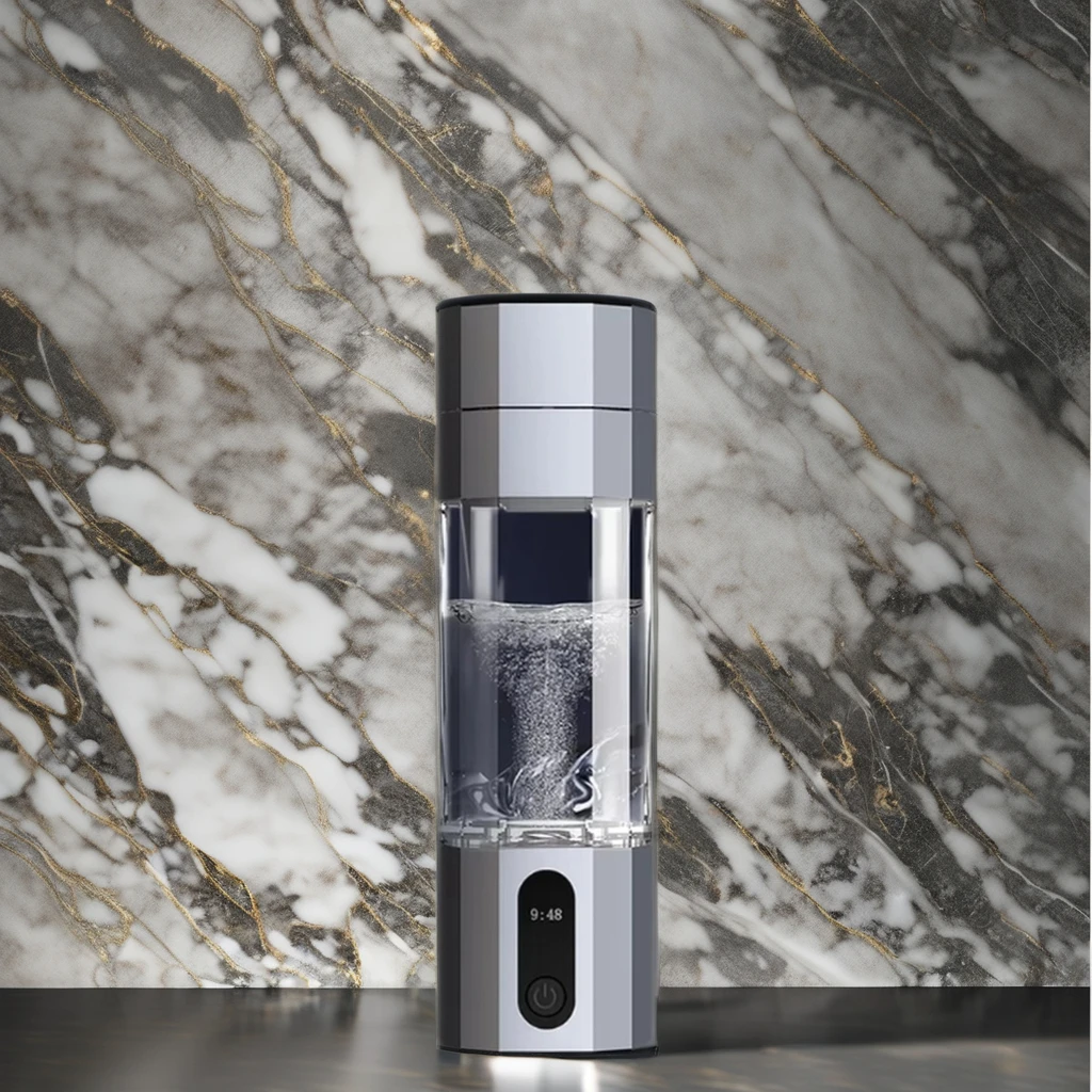 

10000PPB Hydrogen Water Bottle SPE and PEM Technology Portable Hydrogen Rich Water Cup High Quality Water Ion Generator