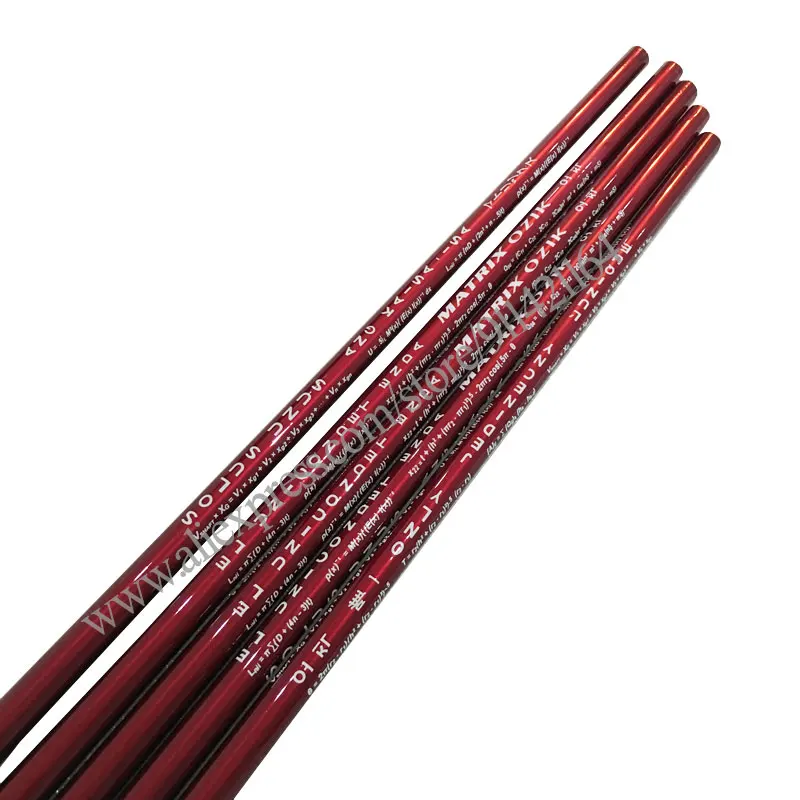 Driver Golf Shaft Men Red MATRIX OZIK HD4 Graphite Shaft Golf Accessory Clubs Shaft Caliber 0.335