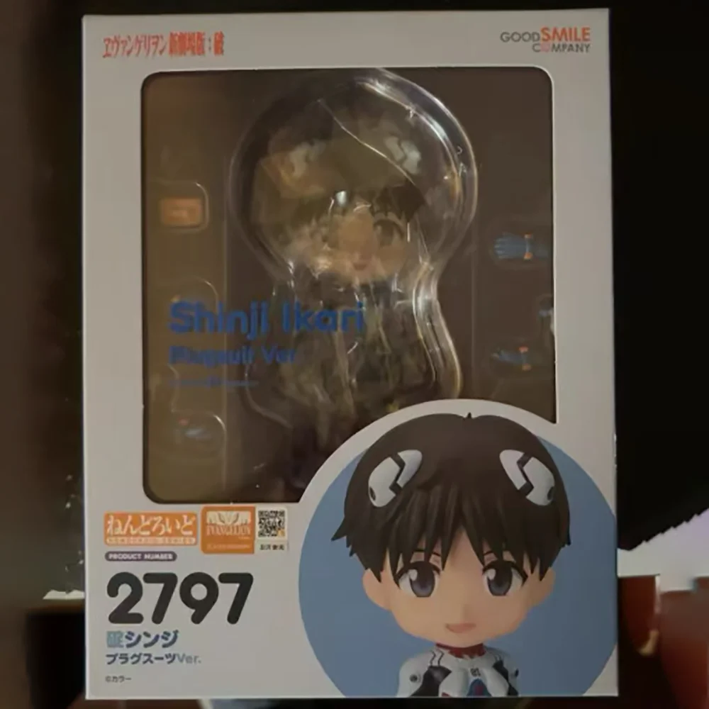 

100% оригинал в наличии Good Smile Company Evangelion Shin Gekijouban: Ha Ikari Shinji Nendoroid ( # 2797, аниме-фигурка, модель игрушки в подарок