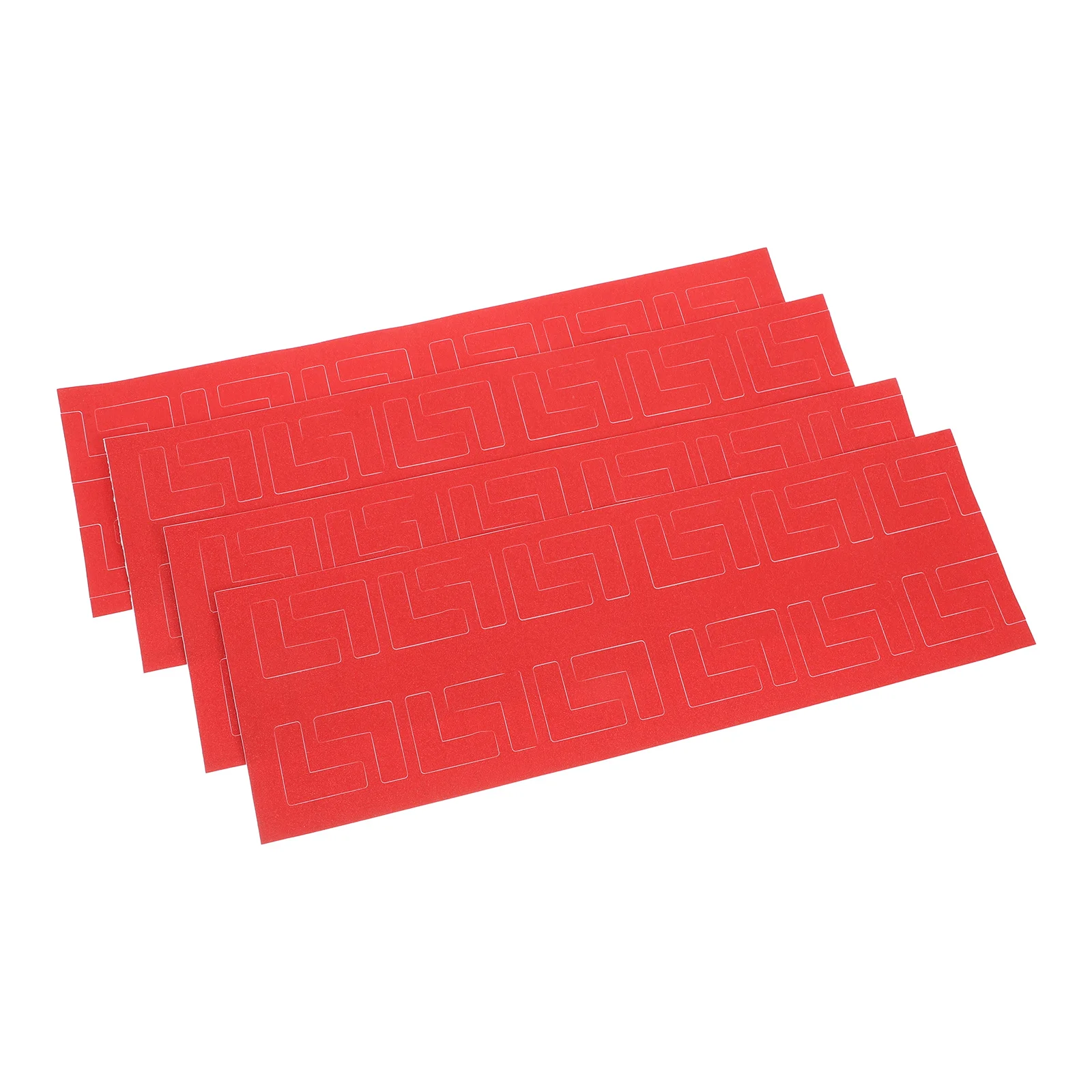 

100pcs Desk Tapes L Shape Marking DIY Supply Desktop Marker Countertop Locator Reusable PVC High Adhesion Positioning Stickers