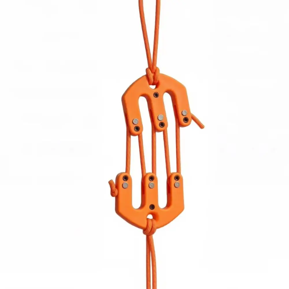 Multifunctional Portable Hoist Block Nylon Material Ultralight Block And Tackle System Pulley System Portable Design