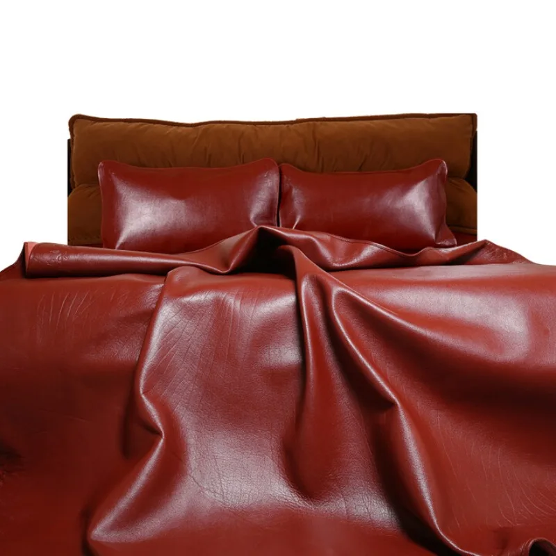 Cowhide mat Buffalo leather Leather Thickened first layer 1.8m bed soft Hard mat