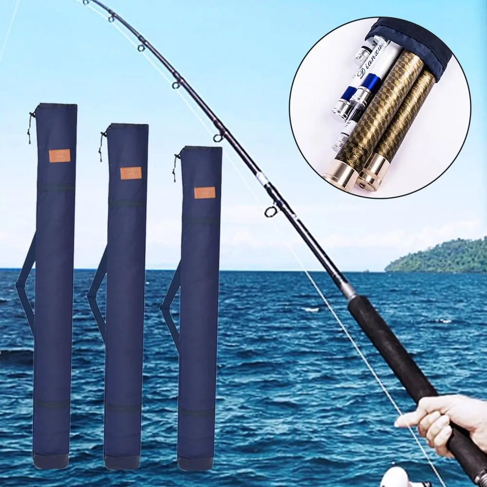 

Canvas Fishing Tackle Storage Bag Folding Portable Multifunctional Fishing Tackle Backpack Large Capacity Umbrella Bag