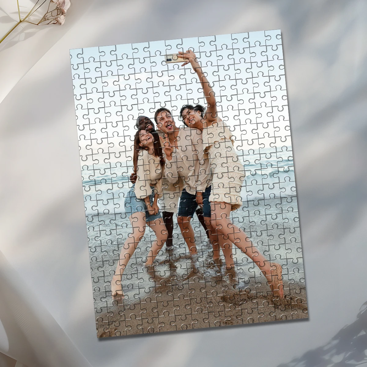 35/300/500/1000pcs Personalized Custom Photo Puzzle family photo Picture Gift Personalized Puzzle Family Photo Puzzle