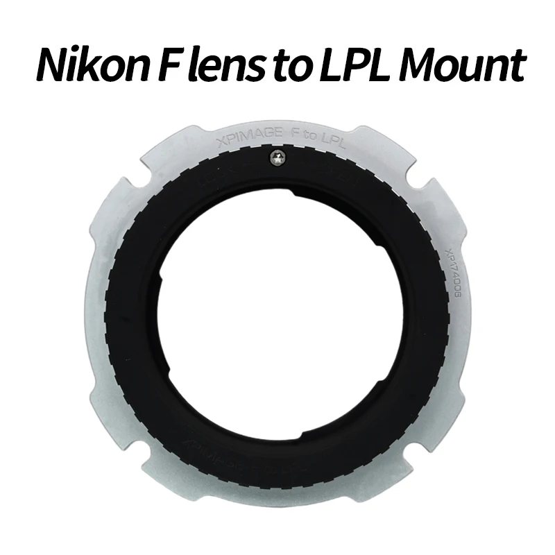 XPIMAGE F to LPL Lens Mount Adapter for Nikon F Lenses to Arri LPL Cameras