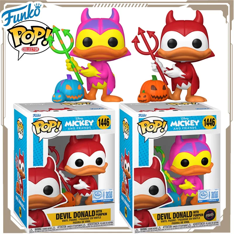 

Funko POP original Disney Donald Duck Halloween Action Figure Toys For Boys Girls Kids Gift Collectible Model Ornaments