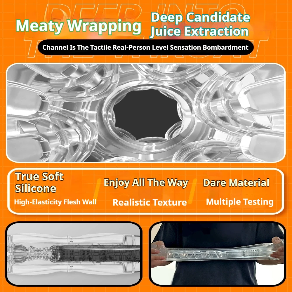 ذكر الاستمناء كأس كس شفافة المهبل السلع الكبار التحمل ممارسة فراغ جيب لعبة الجنس للرجال الكبار المورد كس