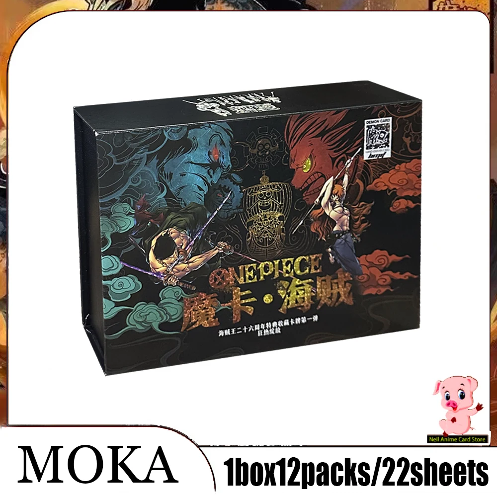 

2025 One Piece Booster Коллекция карт Коробка японского аниме Фигурка Коллекционная игра Луффи Санджи Нами TCG Коллекция Carda