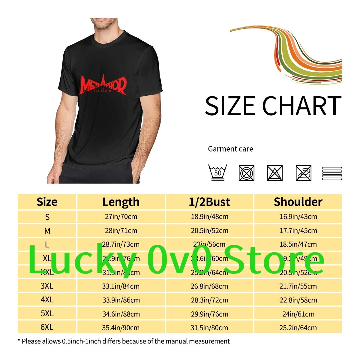 Multicolor Metaphor ReFantazio Fashion T-shirt Men Print Round neck T-shirt Street Cotton T Shirt