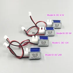 DC 4.5V 6V 12V 24V Mini Elektrische Magneetventiel N/C Normaal Gesloten Micro waterklep Vloeistofstroom Schakelaar voor Pomp