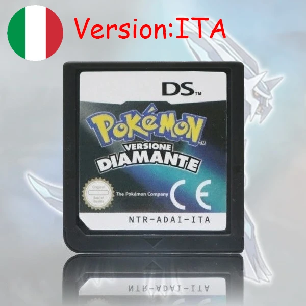 NDS Spielmodul Pokemon Schwarz Weiß Platin HeartGold SoulSilver USA EUR FRA ITA NOE AUS ESP Version für DS 2DS 3DS Konsole