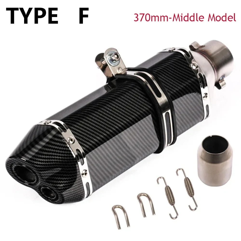 Hochwertiger Universeller 51mm Performance-Auspuff für Motorräder, Schalldämpfer zum Fabrikpreis, 310mm 370mm 470mm 570mm – Detail 12