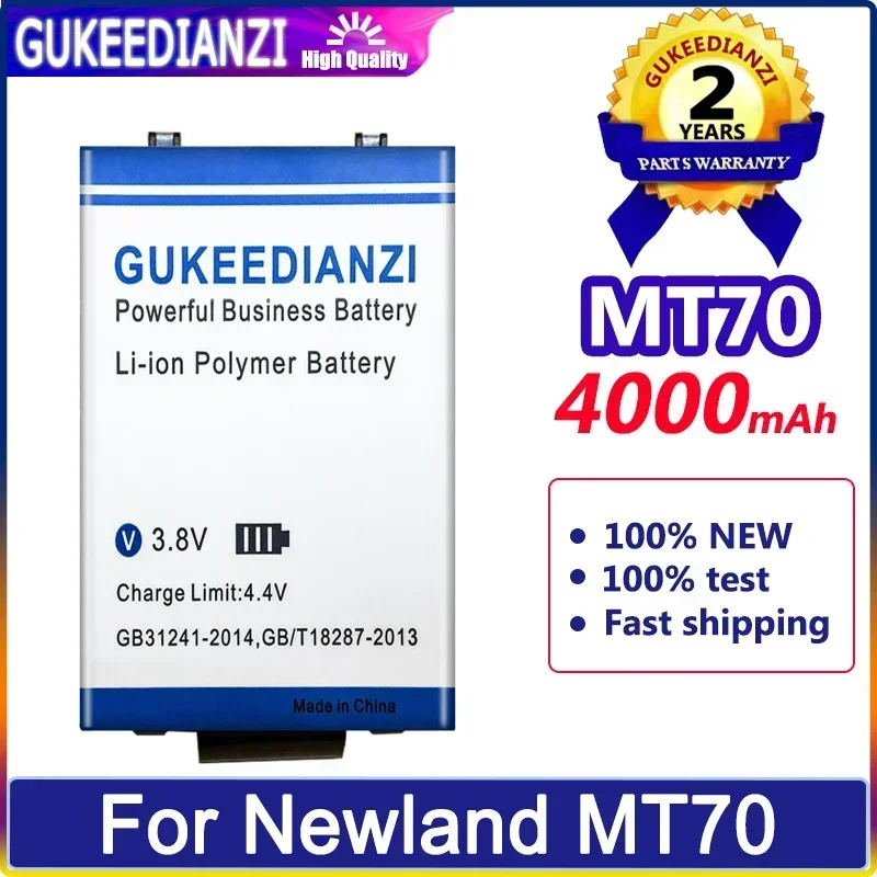 

Rechargeable Portable Cell Phone Battery 4000mAh For Newland MT70