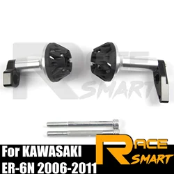 ER6N 2006-2011 Motorcycle Engine Protector Frame Sliders Anti Crash Crash Pad Falling For KAWASAKI ER-6N 2005 2006 2007 2008 09