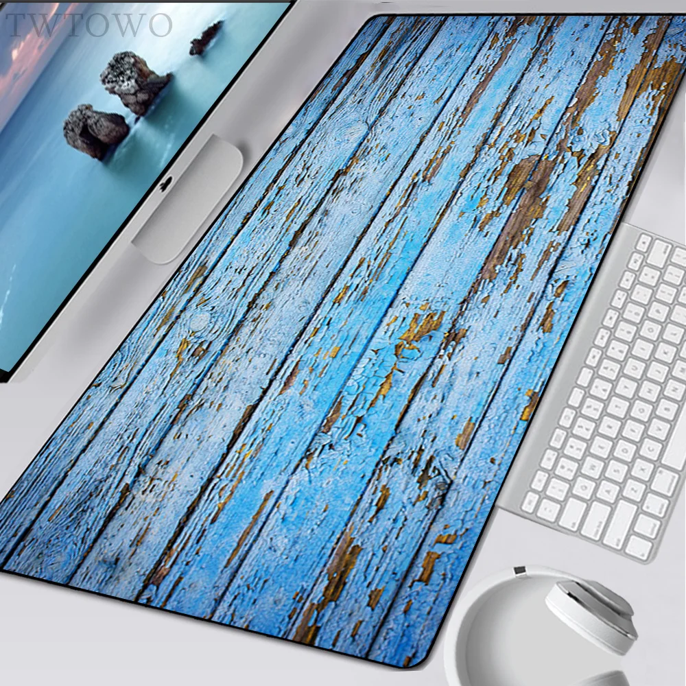 Wood Grain Textures Mouse Pad Gamer Large HD Computer Home Desk Mats MousePads Mouse Mat Carpet Laptop Soft Anti-slip Table Mat