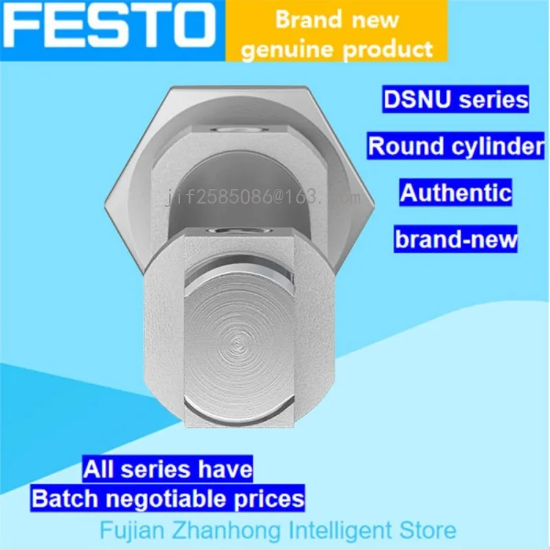 FESTO asli 19187 DSNU-10-80-P-A ISO Cyclinder, tersedia di semua seri, harga bisa dinegosiasikan, otentik dan terpercaya