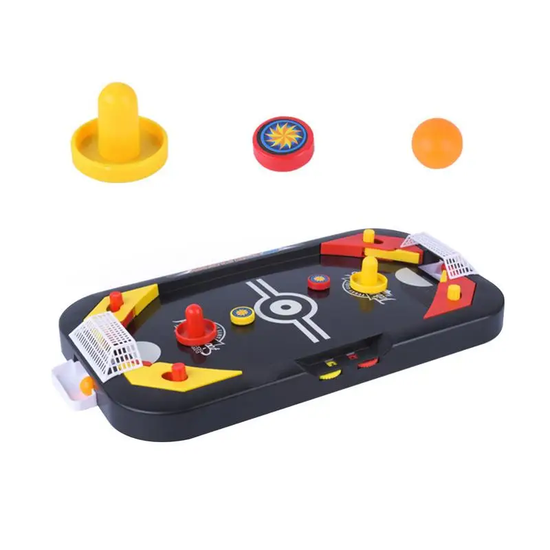 

Mini Ice Hockey Game Set Table Interactive Children's Fun Toys Multiplayer Table Games Safe & Interesting Gifts For Children