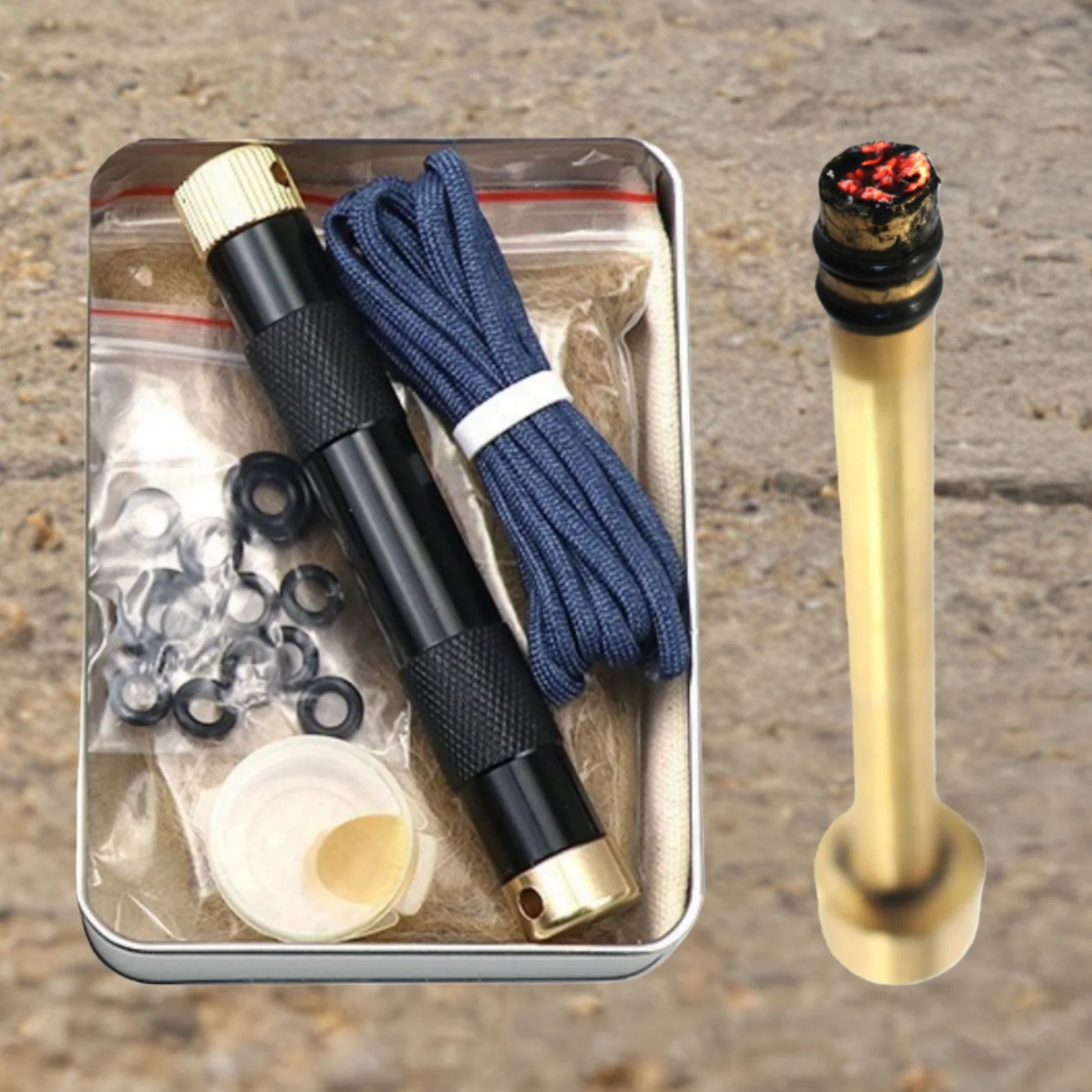 New Outdoor Piston Fire Starte - Fire Starting Kit recension och pris