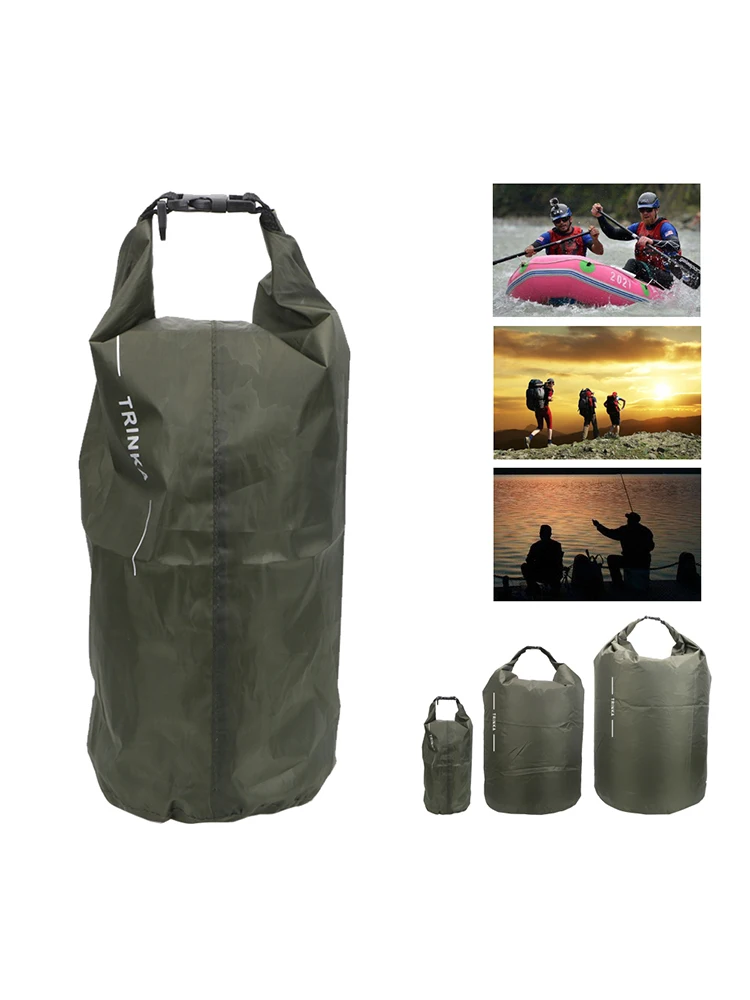 Dry Sack Pouch Voor Varen Kajakken Kanoën Drijvend 8L 40L 70L Waterdichte Opbergtas Outdoor Reizen Draagtassen Draagbaar - afbeelding 2