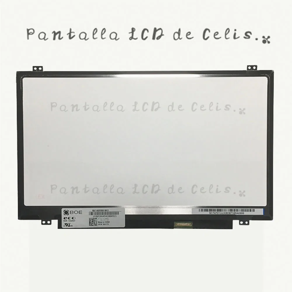 

NEW Original 14" NT140WHM-N31 N41 LED Screen LCD Display NT140WHM N31 N41 Laptop LCD Panel 1366*768 30 pins Replacement