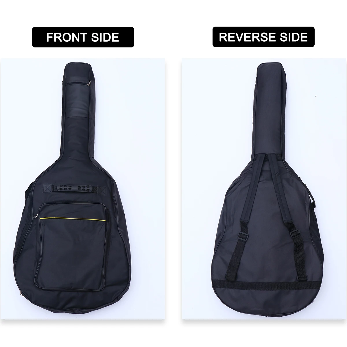 

40 /41 Waterproof Guitar Bag Acoustic Double Strap Oxford Cloth Cover Folk Case