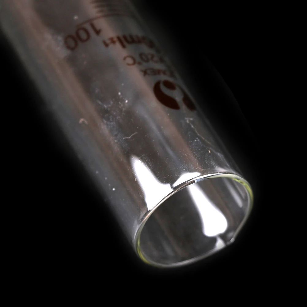 100ml Graduated Glass Measuring Cylinder Chemistry Laboratory Measure