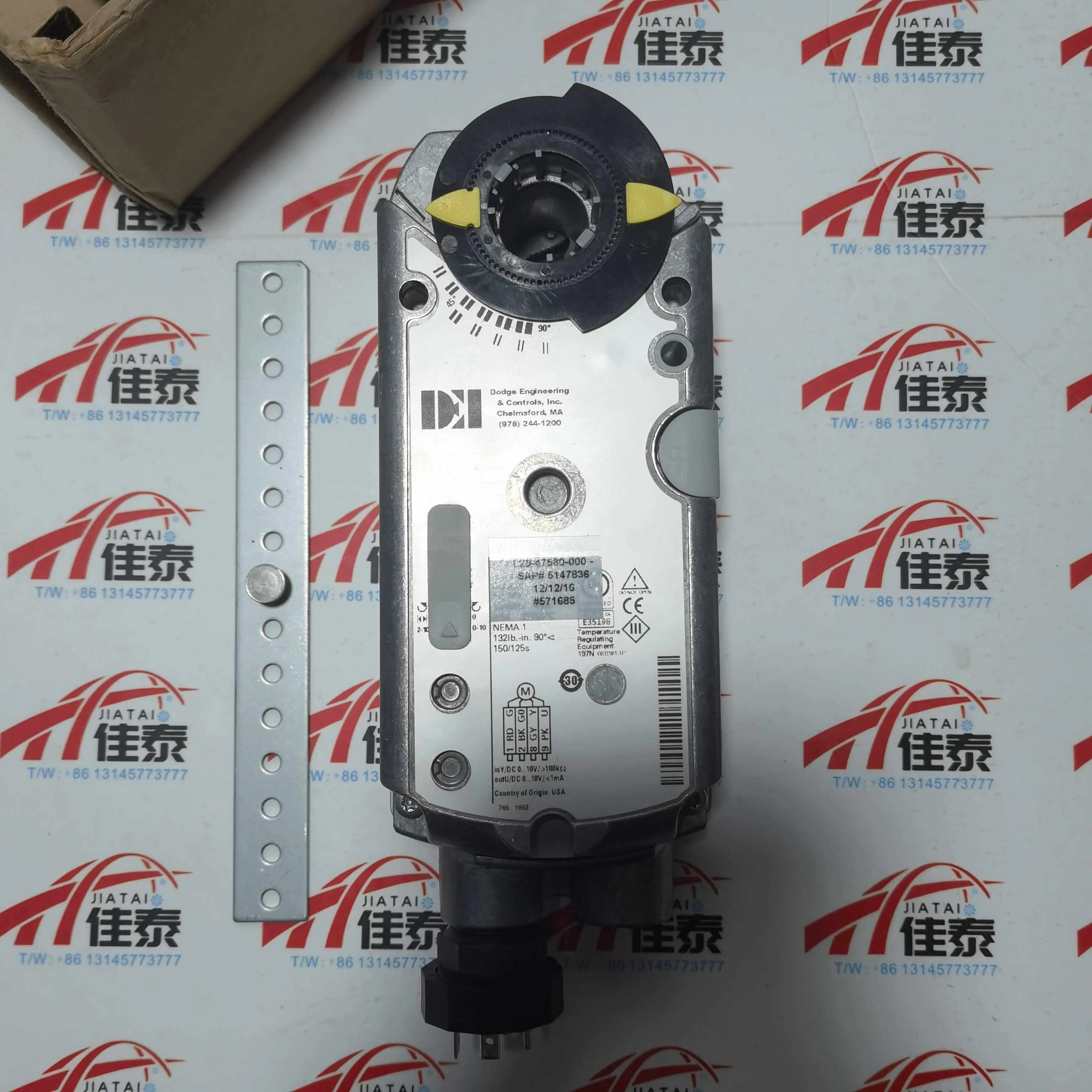 025-38180-000 Electric Actuator is a highly-engineered part for the control of HVAC systems reliably