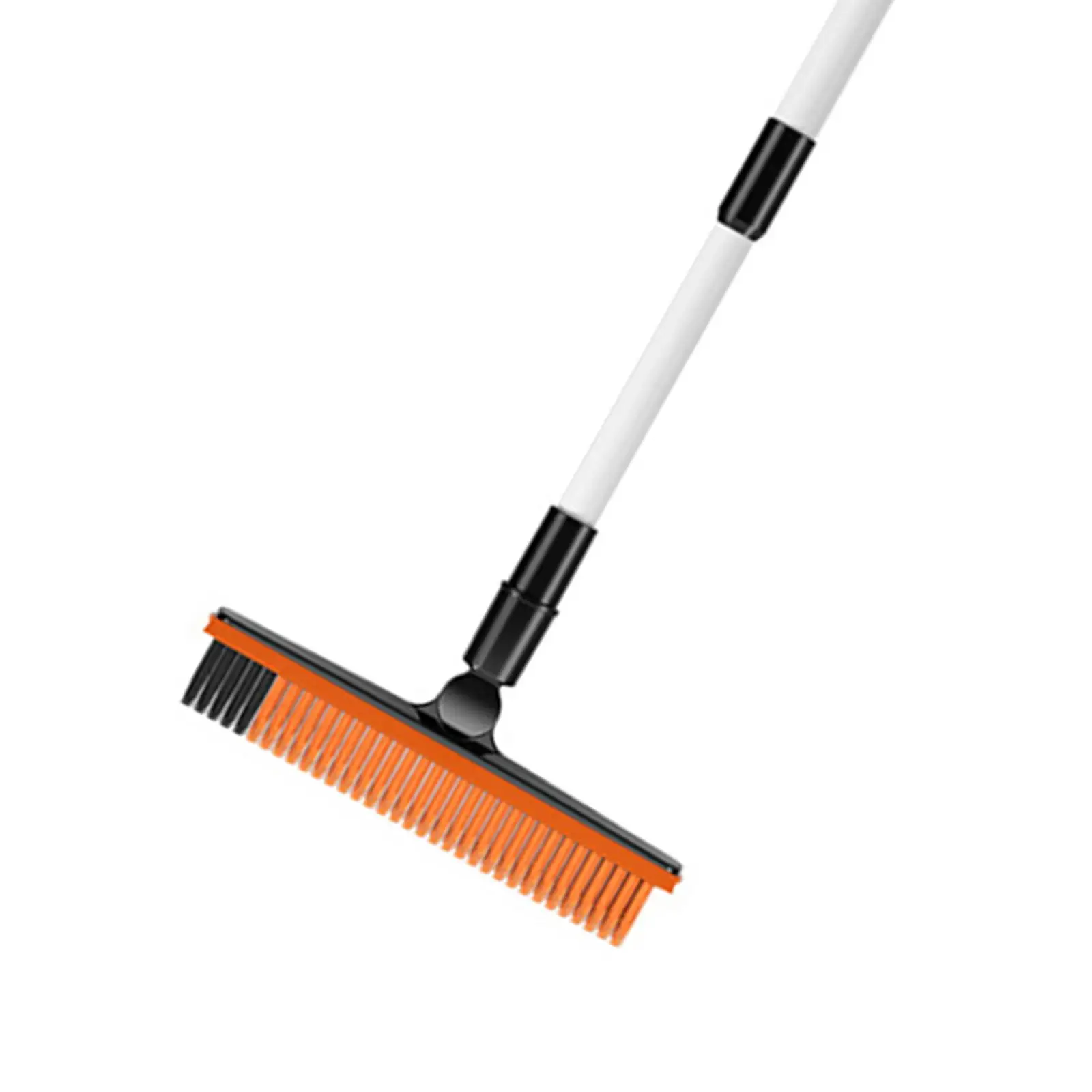 Portable Cleaning Tool Extendable Long Handle 2 in 1 for Kitchen Floor