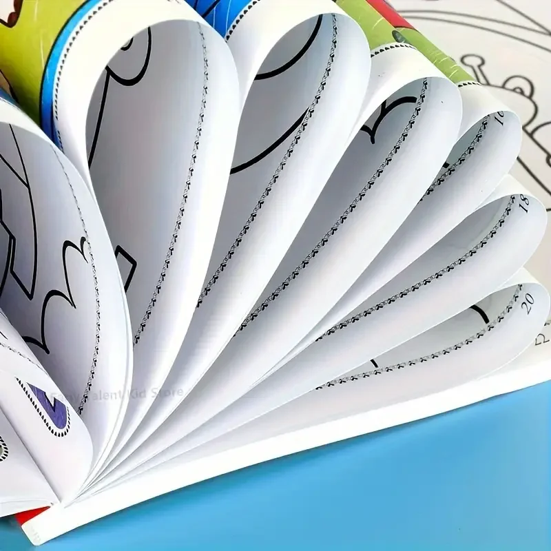 6 Books/set Small Hand Coloring Book For 2-6-Year-Old Children Color Books For Kids Drawing Books Learn To Draw Painting