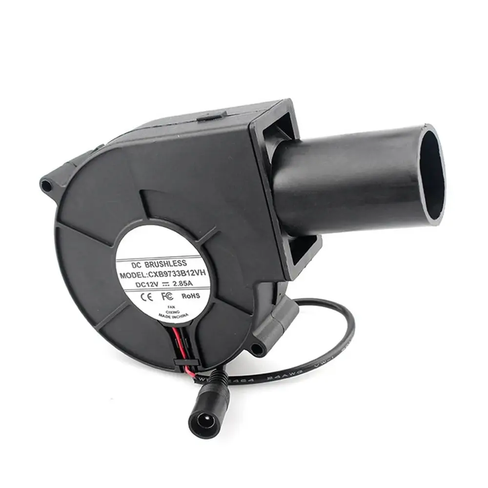1Pcs New Small Blast Engine BBQ Blower with Variable Speed Controller 7530 Type Air Blower 3700RPM 220V/110V Barbecue Fan