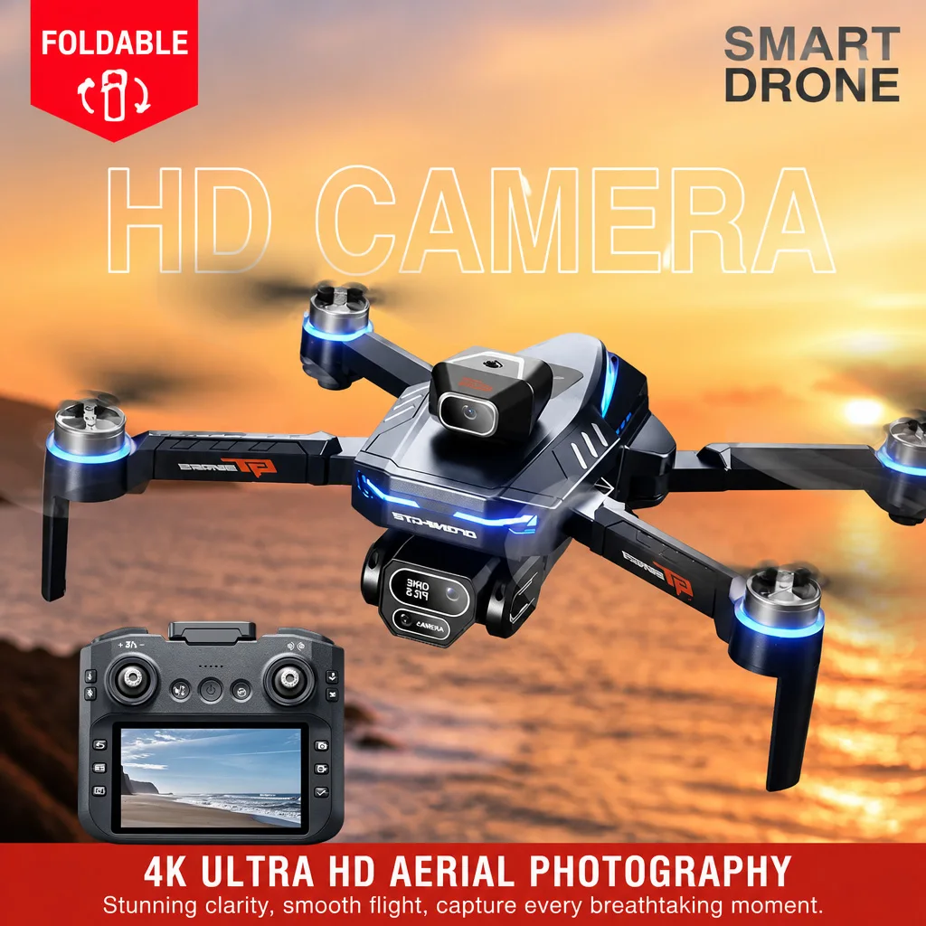 GT8 GPS Drones 360° Obstacle Avoidance Brushless Motor 4k 8k Professional Dual HD Cameras 5g Wifi Remote Control Quadcopter Dron