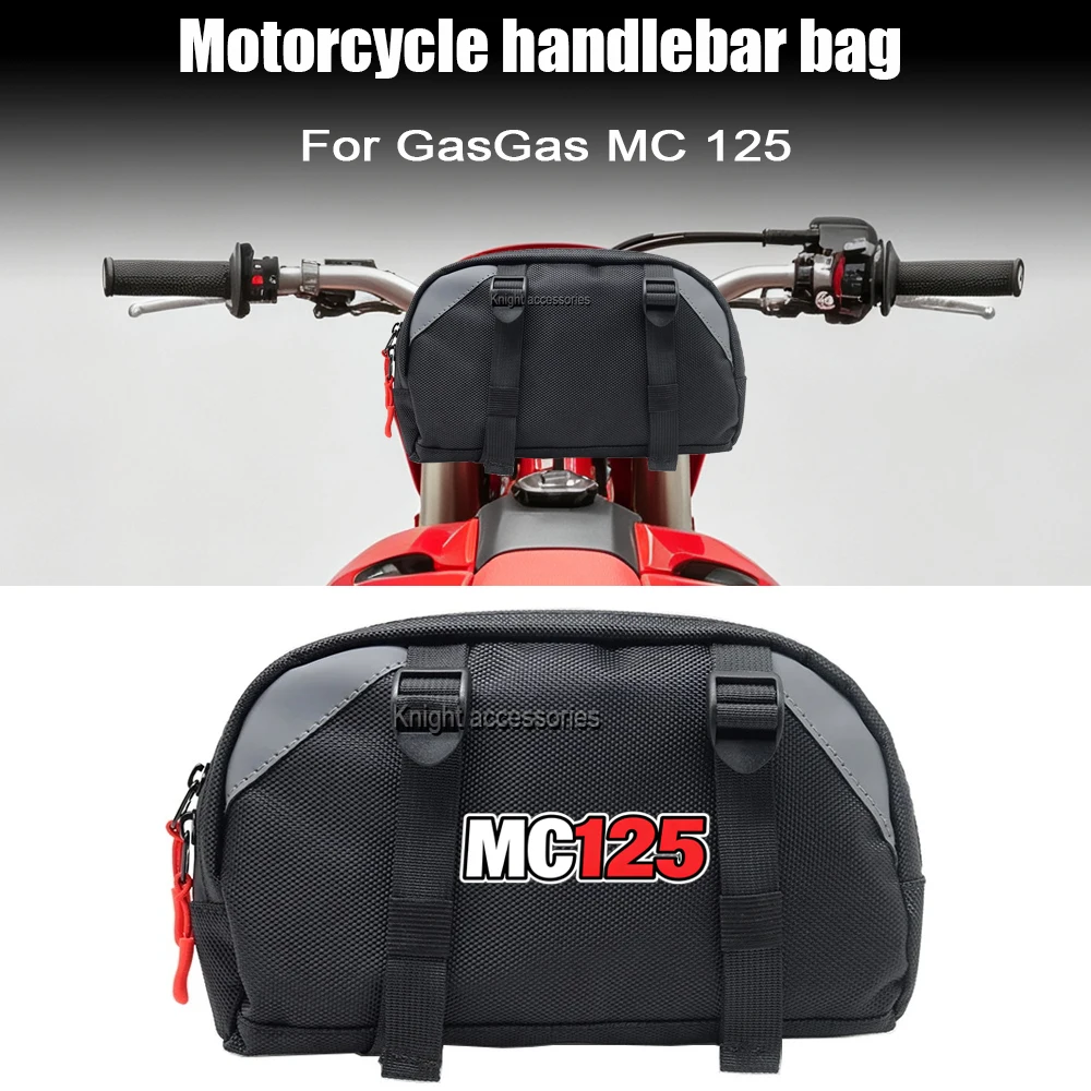 For GasGas MC 125 MC125 Motorcycle Handlebar Bag Waterproof and dustproof tool bag Travel Tools Bag