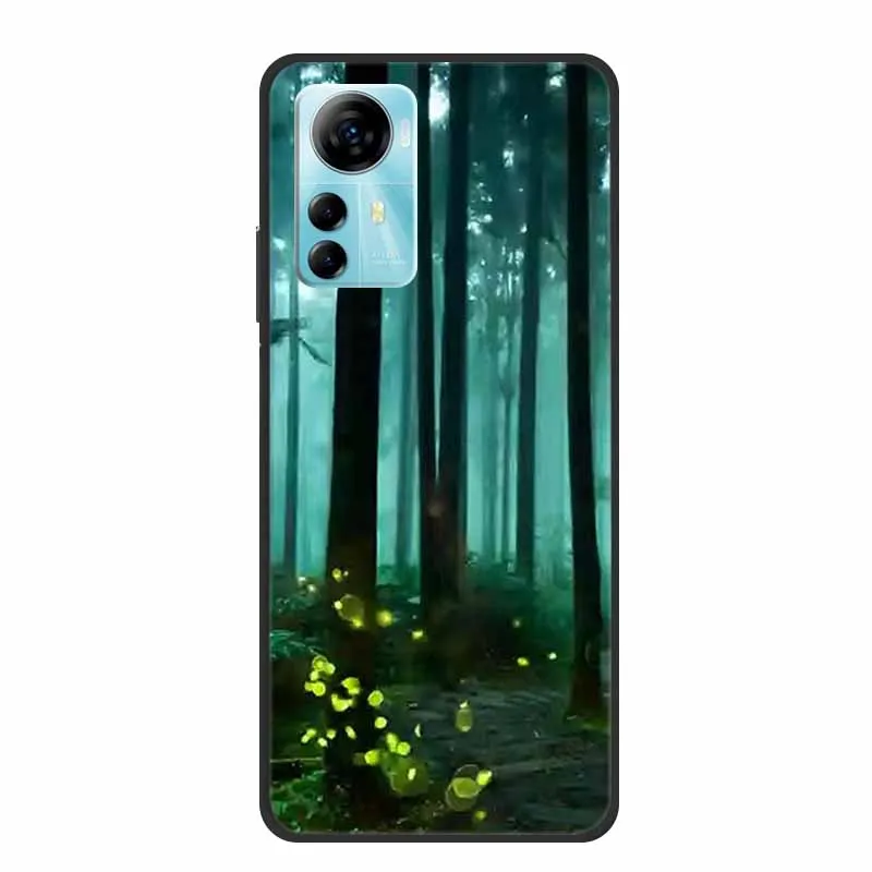 For ZTE Blade V41 Smart Case A7050 Landscape Soft TPU Silicone Protector Covers for ZTE V41 Smart 6.75\'\' Coque Funda V41Smart