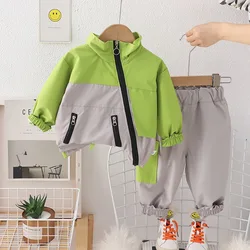 Boys Clothes Sets Spring Autumn Winter Zipper Jacket+pants Sport Suits for Kids Children Tracksuits Toddler Outfits Clothing