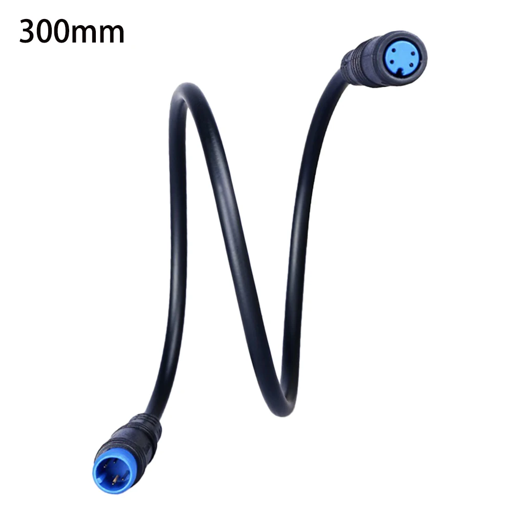 Electric Bicycle Instrument Extension Cord 300mm 4 Pin Extension Cable For Bafang Central Motor P850c 860c Instrument Parts