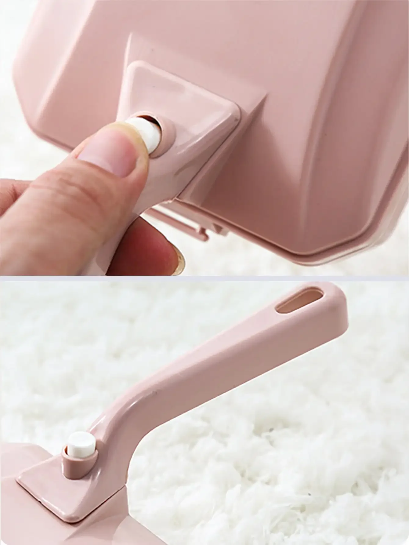 1pc- Bed Pet Hair Debris Brush Handheld Carpet Brush Crumb Dirt Fur Cleaner Roller Sweeper Home Cleaning Tools