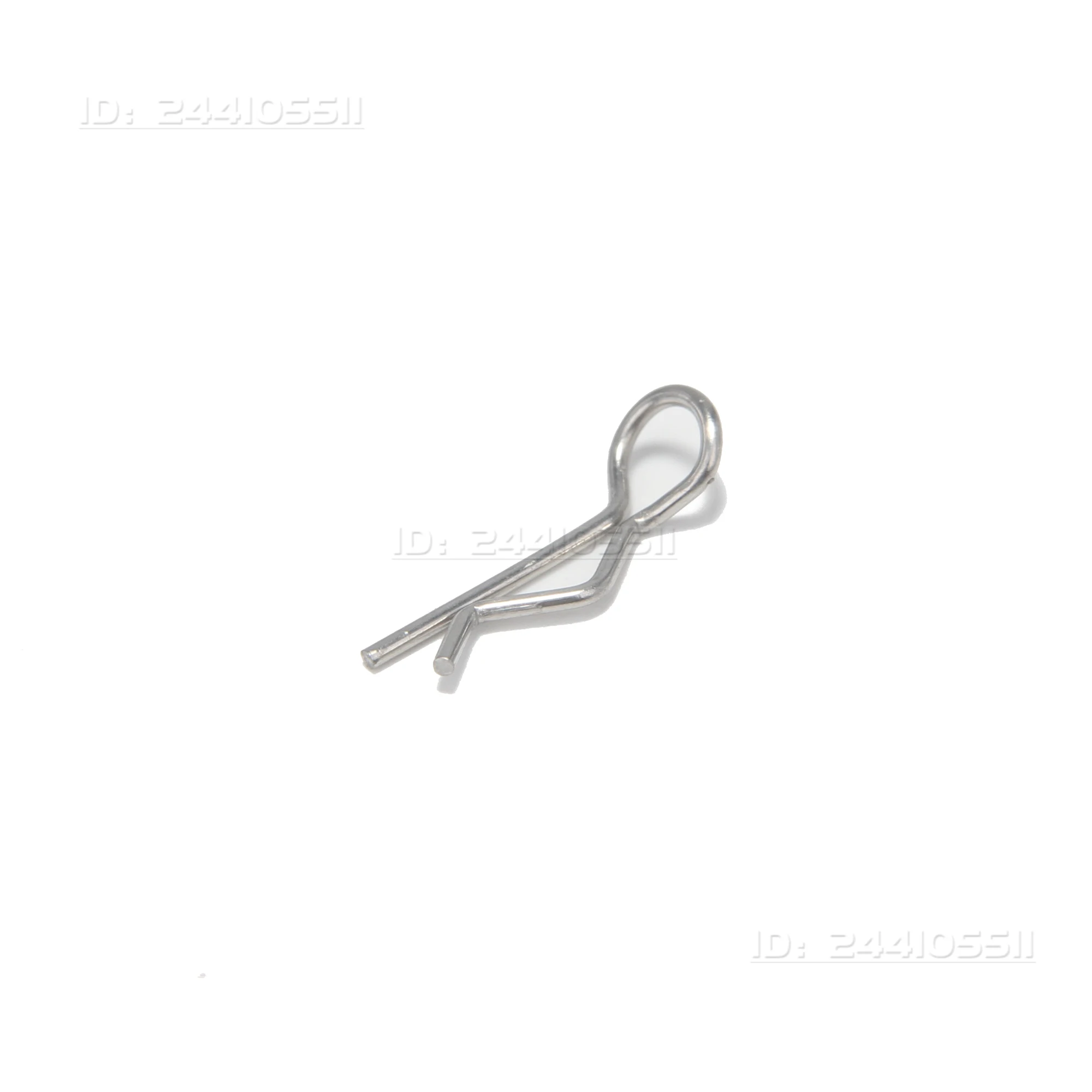 20/50PCS Metal R R-type Cotter Pins Buckles Wave Latch Bolt Clips Car Body Shell Model Accessories Truck Buggy Spare Part Toy