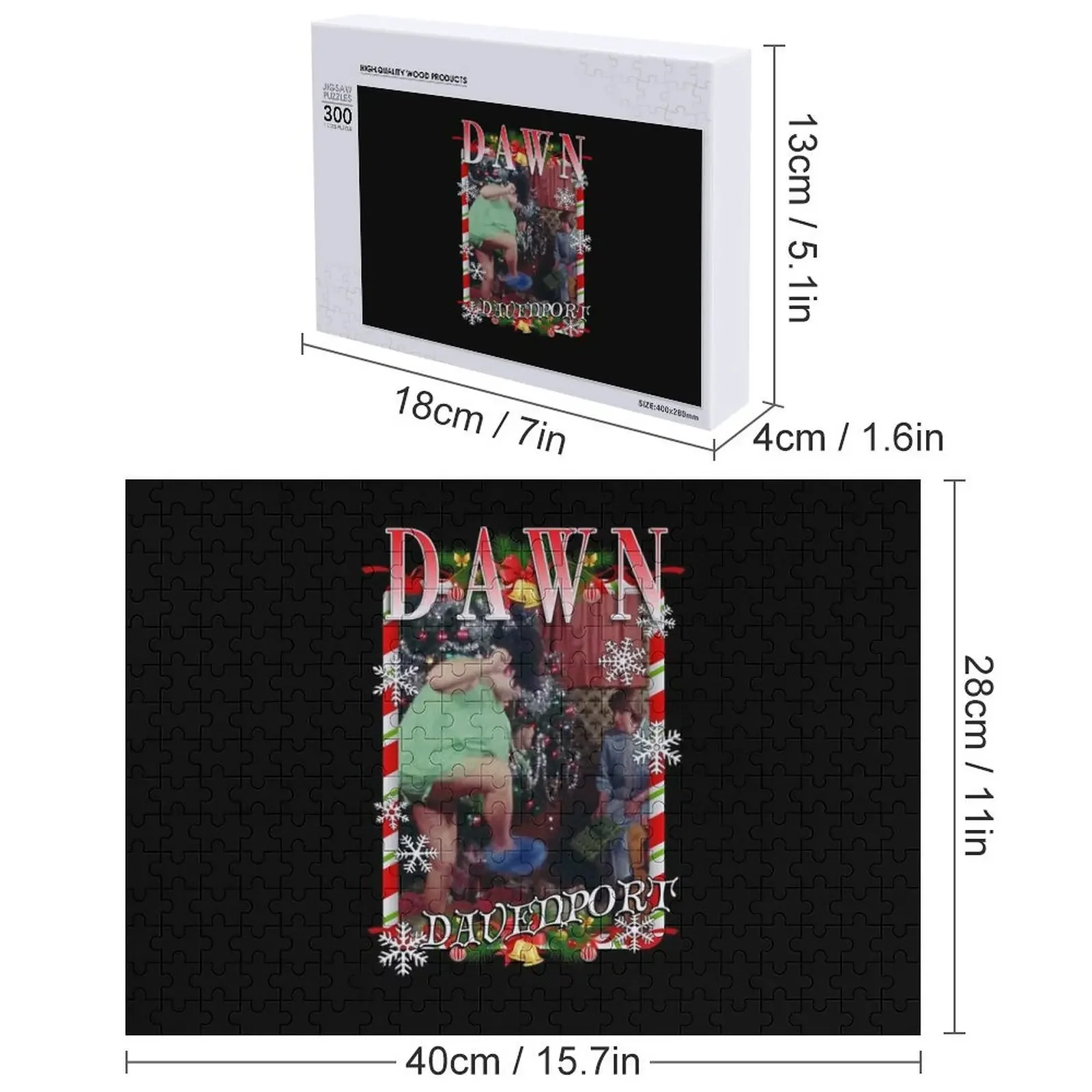 Пазл Dawn Davenport Divine Christmas Tribute Jigsaw Pieces Пазл для взрослых Iq